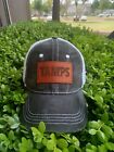 Black & White Truck Back Mesh Back Cap Tamaulipas State ( Mexico ) Leather Patch