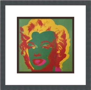Andy Warhol Marilyn Monroe I Custom Framed Print  - Picture 1 of 2