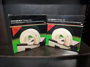 2 hanimex rondex 120 round slide magazine in original boxes - Picture 1 of 8