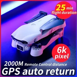 F10 Drone 4K 1080P HD Camera WiFi Fpv Drones Professional Foldable Quadcopter - Picture 1 of 7