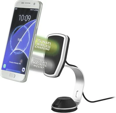  SCOSCHE MPQOHM-XTSP MagicMount Magnetic Mount Charger for Mobile Devices,Black - Image 1 of 4