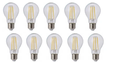 10x Osram LED Star Classic A 75 Birne E27 kaltweiß 8W = 75W EEK:F (Spektrum A-G) - Bild 1 von 4