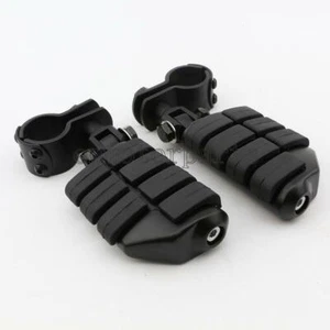 Black Highway Crash Bar Foot Pegs for Honda Rebel 250 CMX250C Shadow Aero Spirit - Picture 1 of 6
