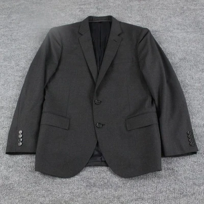 J Crew Blazer Mens 40S Ludlow Loro Piana Super 120s Wool Gray Sport Coat - Image 1 of 4