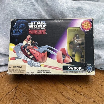 Kenner 1996 Star Wars Swoop Speeder Bike Trooper Shadows Of The Empire - Image 1 of 4