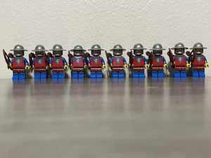 10 Lego Lion Knight Archer Minifigures - Picture 1 of 3