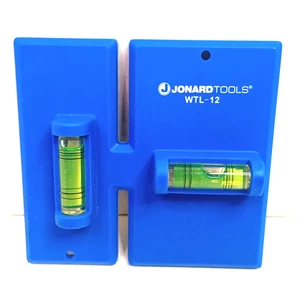 Jonard Tools WTL-12, Wall Box Template and Level 1-Gang and 2-Gang, Blue - Picture 1 of 4