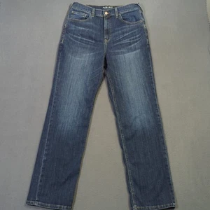 Ariat Jeans Damen 32R Blau Ultra High Rise Relaxed Straight Frankie Pasadena - Bild 1 von 14