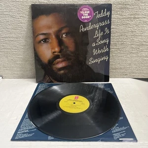 Teddy Pendergrass Life Is a Song Worth Singing Vinyl LP Record 1978 JZ 35095 CBS - Picture 1 of 8