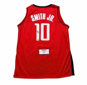 Jabari Smith Jr. Signed Jersey Houston Rockets Autographed Auto Tri Star - Picture 1 of 2