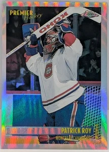 2002-03 TOPPS CHROME REPRINT REFRACTOR #9 - PATRICK ROY - Picture 1 of 2