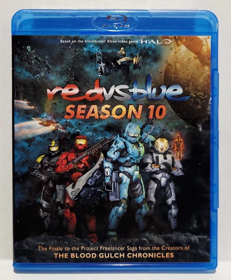 Red Vs Blue: Season 10 (2-Disc, Blu-ray + DVD, 2012) - Image 1 of 4