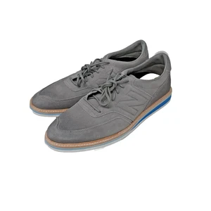 New Balance 1100 Series Suede Shoes - Grey/ Blue - MD1100GY - Size: 9 D - Picture 1 of 6