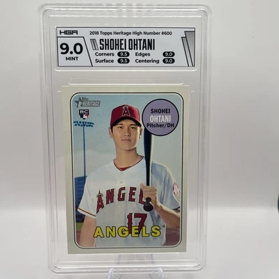 Shohei Ohtani rookie 🔥🐐2018 Topps Heritage High Number #600 (RC) - Image 1 of 2