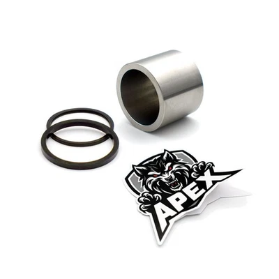 ZX6RR Ninja K1H 2003 Brake Caliper Piston Seals Kawasaki Rear Stainless Upgrade Foto 1 de 4