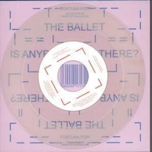 Ballet Ist Jemand Da 7" Vinyl UK Fortuna Pop 2013 Limitierte Auflage Klar - Bild 1 von 1