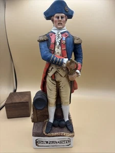 John Paul Jones Bottle Bourbon Whiskey Decanter McCormick Distilling Vintage - Picture 1 of 12