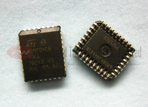 STMicroelectronics M29F040B-70K6 29F040 4MBIT FLASH EEPROM PLCC32 70ns x 10PCS - Foto 1 di 3