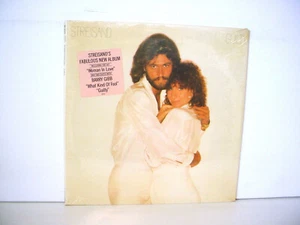 BARBRA STREISAND Guilty Original SEALED LP 1980 COLUMBIA Bee Gees Hype Sticker - Picture 1 of 3