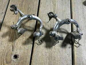 VINTAGE BIKE BICYCLE MODOLO FLASH BRAKESET ROAD BIKE BRAKES ITALY USED - Picture 1 of 9