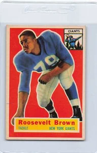 1956 Topps #41 Roosevelt Brown Giants VG/EX 1208 - Picture 1 of 2