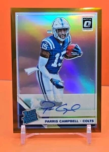 π΅βͺοΈπ΅ 2019 DONRUSS OPTIC PARRIS CAMPBELL #165 BRONZO AUTO PULEDRI π΅βͺοΈπ΅ - Foto 1 di 3