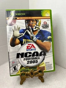 NCAA Football 2005 / Top Spin Tennis Microsoft Xbox, 2004 Complete CIB - Picture 1 of 3