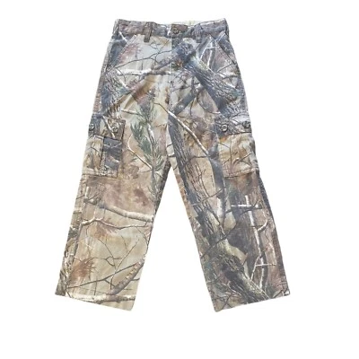 Youth Russell Outdoors Realtree Camo Explorer Cargo Pants S 6-8 Hunting - Image 1 of 4