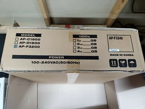 New NUVICO Apex DVR AP-F 3240 Channels 4TB - CCTV Security System 32 Channel - Picture 1 of 1