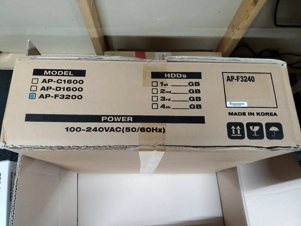 Nuevo NUVICO Apex DVR AP-F 3240 Canales 4TB - Sistema de Seguridad CCTV 32 Canales Foto 1 de 1