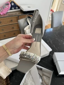 Dolce Vita Sz 9.5 NEW In Box Heels Grey - Picture 1 of 3