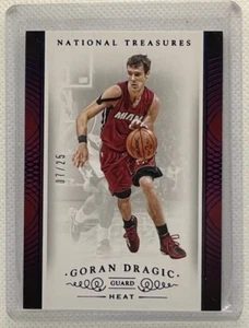 Trading Card 2014-15 Panini National Treasures Goran Dragic /25 Sapphire Blue - Picture 1 of 13