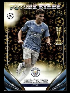 2024 Topps UEFA Club #150 Julian Alvarez Star Ball Foil Future Stars - Bild 1 von 2