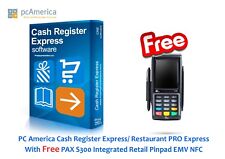Pc America Cash Register Express/ Restaurant Pro Express Cre/Rpe Software