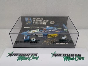 1/24 Minichamps Benetton B195/2 SCHUMACHER 1995 World Champion SMC - Picture 1 of 6