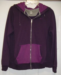 Felpa con cappuccio NIKE THE ATHLETIC DEPT donna full zip grande viola foderata cappuccio - Foto 1 di 7