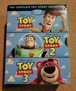 Toy Story 1-3 Ultimate Toy Box Collection Blu-Ray 1, 2, 3 Pixar - Picture 1 of 9