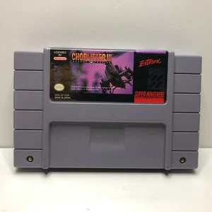 CHOPLIFTER III 3 - SUPER NINTENDO SNES - NTSC U/C USA - ORIGINALE - Foto 1 di 2