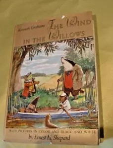 The Wind in the Willows by Kenneth Grahame Golden Anniversary Ed 1960 VINTAGE - Picture 1 of 12