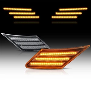 2x Luces LED de parachoques marcador lateral para guardabarros delantero para Subaru GT86 FRS con secuencial - Imagen 1 de 13