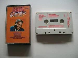 Fats Domino..Singles Album. UK 1977 Music Cassette. Fame. EX - Picture 1 of 3