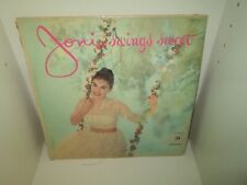 JONI JAMES - JONI SWINGS SWEET rare Vinyl Lp MGM 1950s VG+