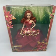 Barbie 2022 Holiday Doll Signature Walmart Exclusive Red Hair Redhead New Mattel