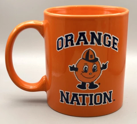 Syracuse University āOtto The Orangeā Coffee Mug Never Used Excellent Condition Cover