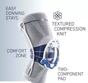 Bauerfeind GenuTrain Size 4 Comfort Knee Joint Brace Patella Support Sleeve ACL - Picture 1 of 23