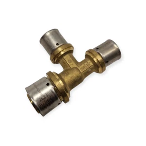 PEXAL REDUZIERTES T-STÜCK 26X3 X 20X2 X 20X2 26X20X20 MEHRSCHICHT ZUM PRESSEN - Bild 1 von 1