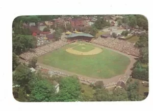 Postal de béisbol vintage de 1970 Doubleday Field Cooperstown Nueva York Dexter de la corte - Imagen 1 de 2