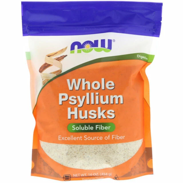 NOW Foods Whole Psyllium Husks - 16oz