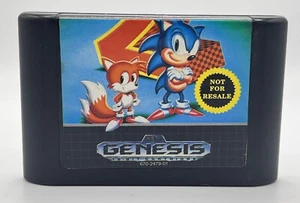 Sonic the Hedgehog 2 (Sega Genesis) (Not For Resale Variant) Video Game - Tested - Picture 1 of 5