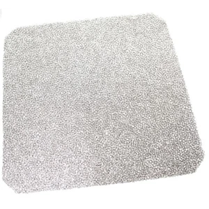 Élément filtrant interchangeable de rechange pour grille de ventilateur 120x120mm 30ppi - Photo 1/1